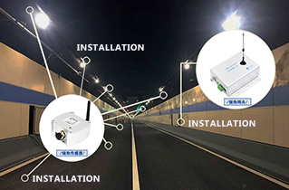 ZC LoRa Sensor ZCT800ML-215SR Ensures the Tunnel Safety of Wenyi West Road in Hangzhou