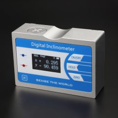 High accuracy wireless digital inclinometer with LCD screen and strong magnetic mounting