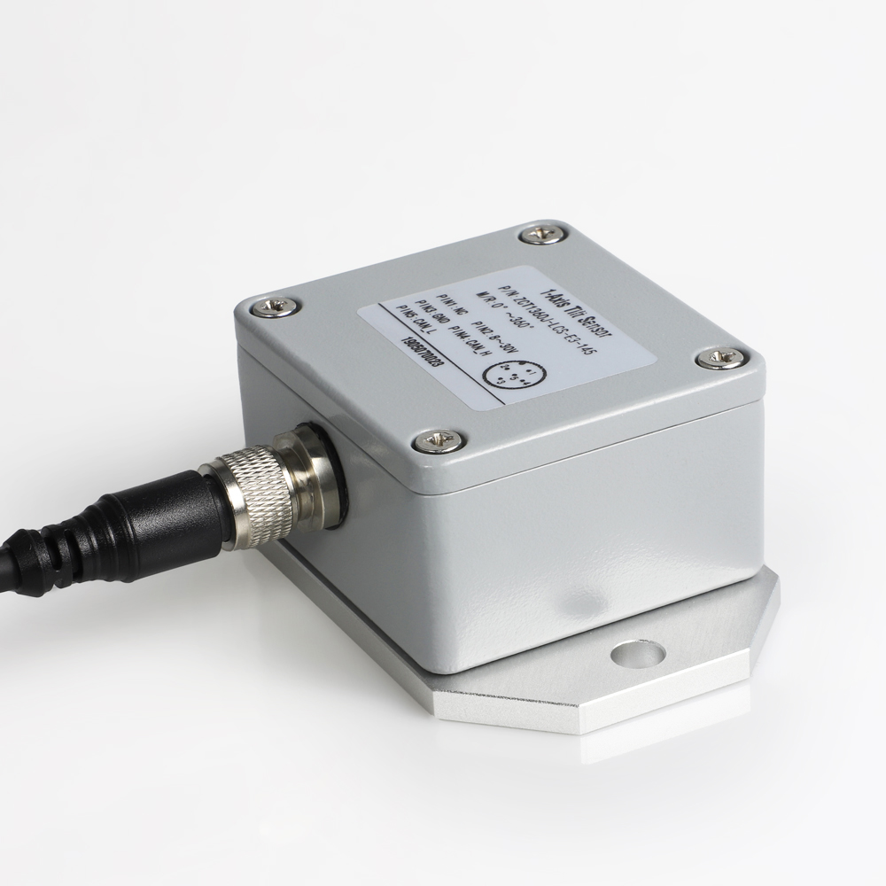  » 0-360° CAN bus output single-axis tilt sensor